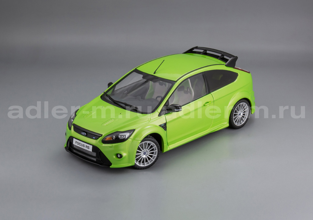 SOLIDO 1:18 Ford Focus RS MK2 - 2009 (green met) S1813101