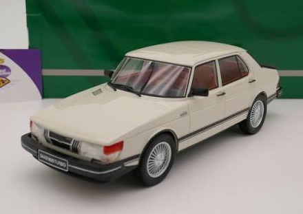 CULT SCALE MODELS 1:18 SAAB 900 Turbo - 1980-1984 (white) CML099-2