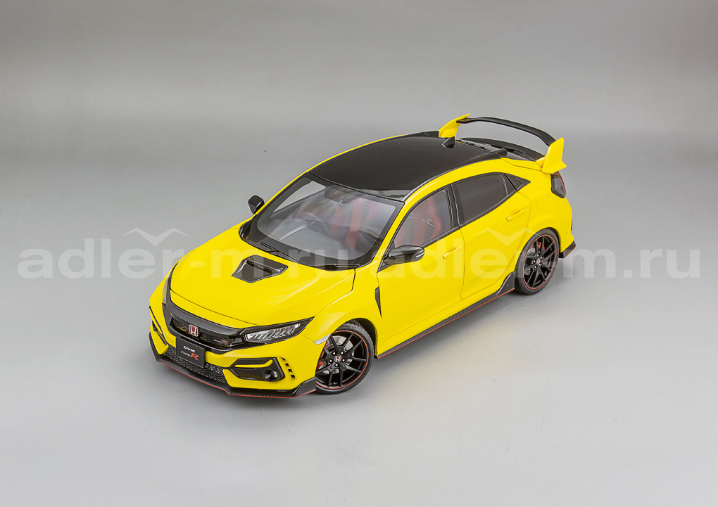 AUTOART 1:18 Honda Civic Type R (FK8) - 2021 Limited Edition (sunlight yellow) 73225