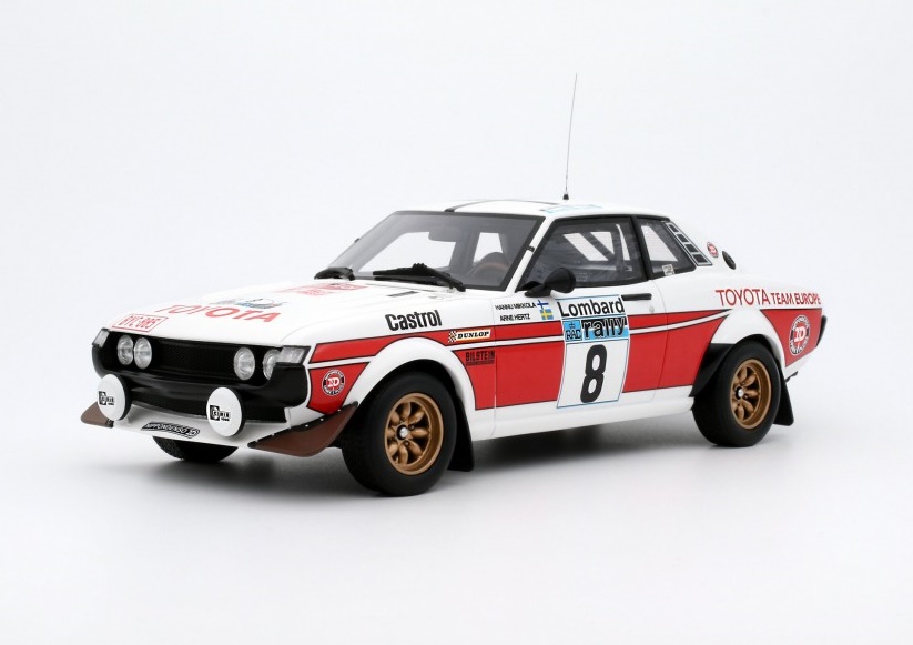 OTTO MOBILE 1:18 Toyota Celica RA21 Rally 1977 - Hannu Mikkola OT1044