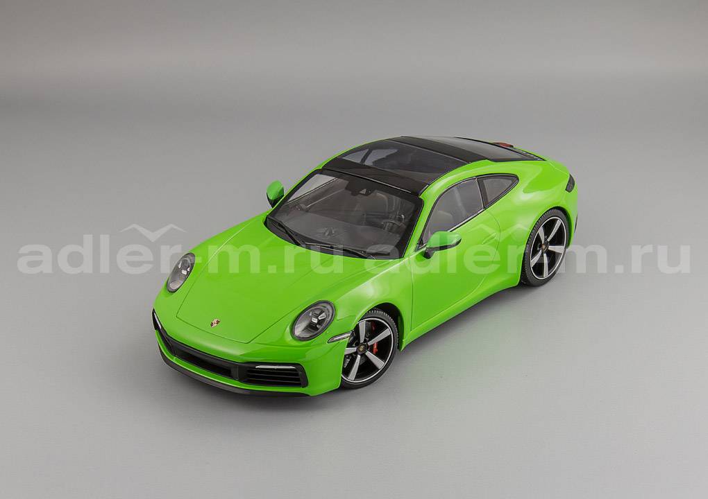 MINICHAMPS 1:18 Porsche 911 (992) Carrera 4S - 2019 (green) 155067324