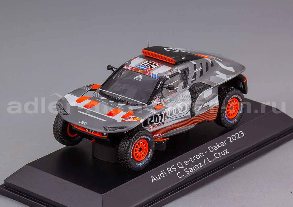 SPARK 1:43 Audi RS Q e-tron, Rallye Dakar 2023, Sainz/Cruz 5022200633