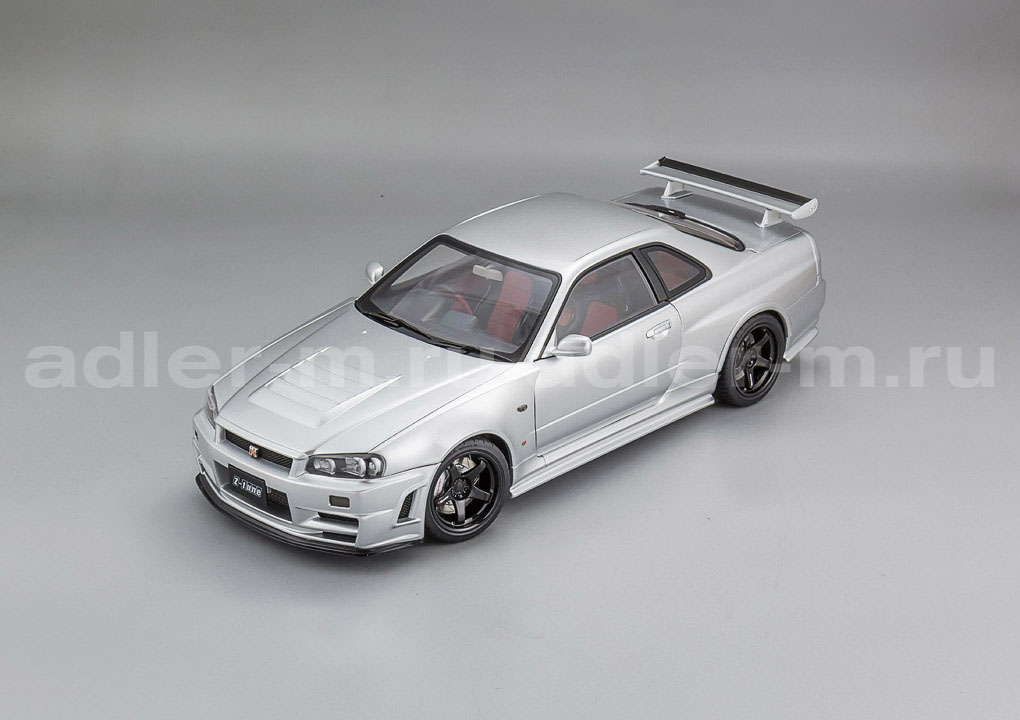 AUTOART 1:18 Nissan Skyline GT-R (R34) Z-tune (silver) 77461