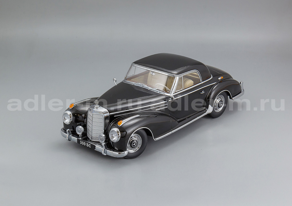 KK SCALE 1:18 Mercedes-Benz 300 SC W188 Coupe (1955) (black) KKDC180831