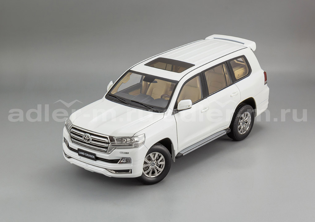 KENG FAI 1:18 Toyota Land Cruiser 2020 (LHD) (white) VAKF-0241