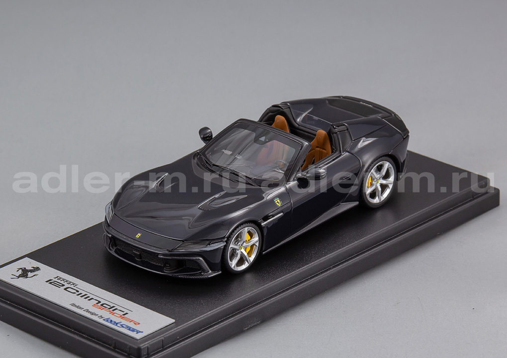 LOOKSMART 1:43 Ferrari 12 Cilindri Spider (Blu Pozzi) LS556H