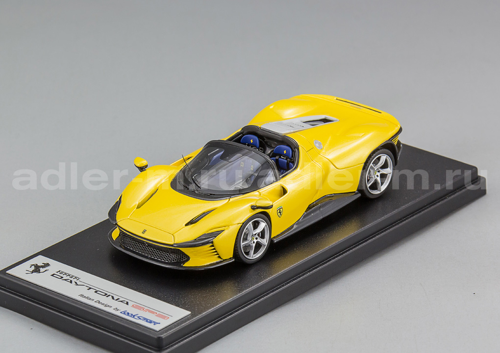 LOOKSMART 1:43 Ferrari Daytona SP3 Open Roof (Giallo Tristrato) LS535SPD