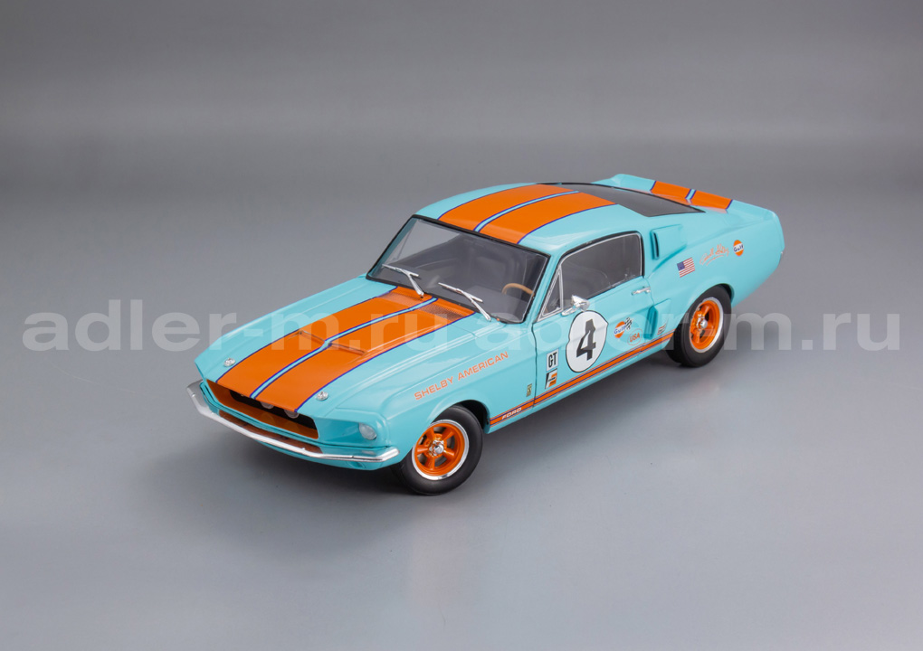 SOLIDO 1:18 Shelby GT500 -  Racing Tribute - 1967 S1802911