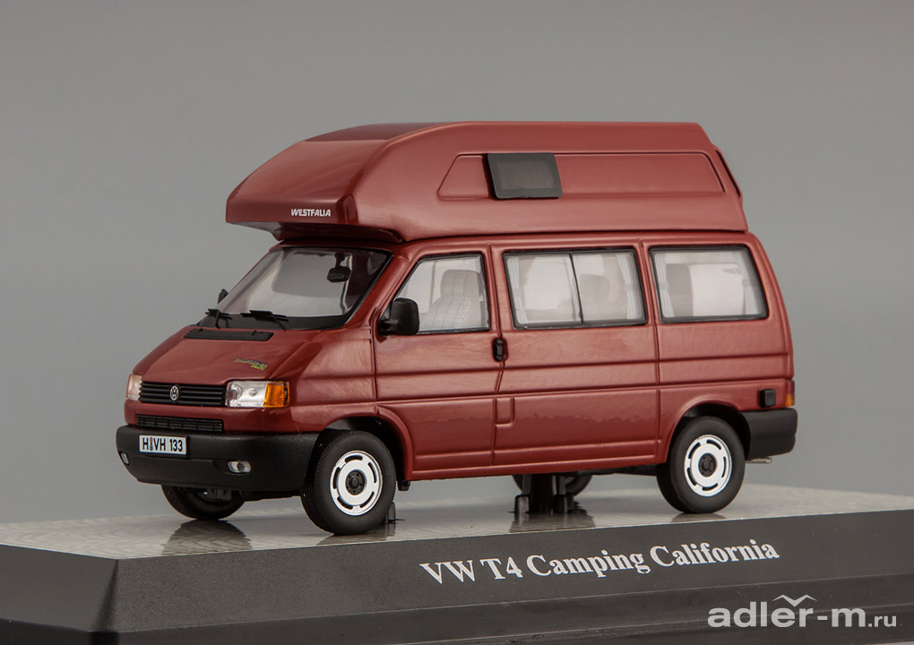 PREMIUM CLASSIXXS 1:43 Volkswagen T4 California (high roof) (red) PCL13277