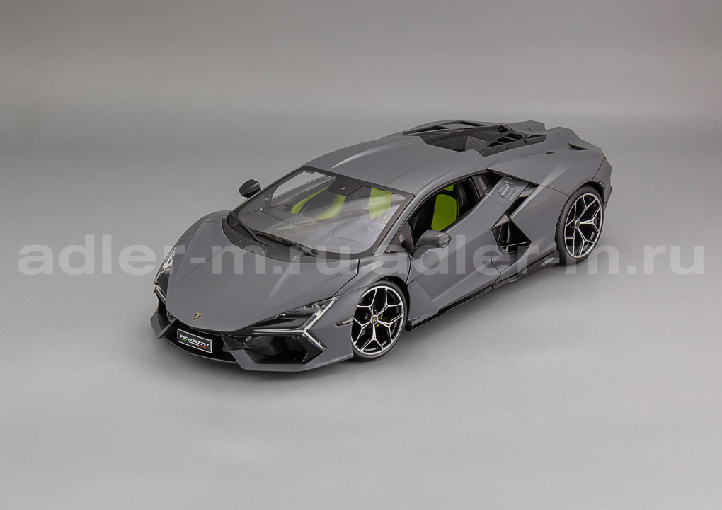 MAISTO 1:18 Lamborghini Revuelto - 2023 (vulcano matt grey) M-31463G