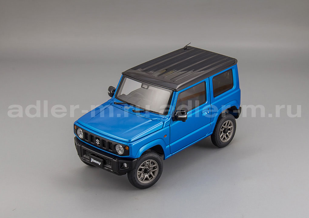 AUTOART 1:18 Suzuki Jimny (JB64) (blue / black roof) 78502