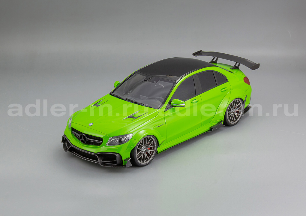 GLM 1:18 Mercedes-Benz C63 S AMG DarwinPro Widebody (green) GLM188022