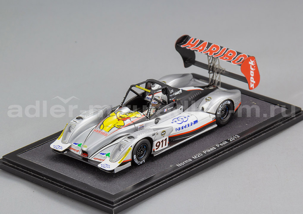 SPARK 1:43 Norma M20FC PP 2013 (with figurine) - Romain Dumas (УЦЕНКА!) PP002_DIS