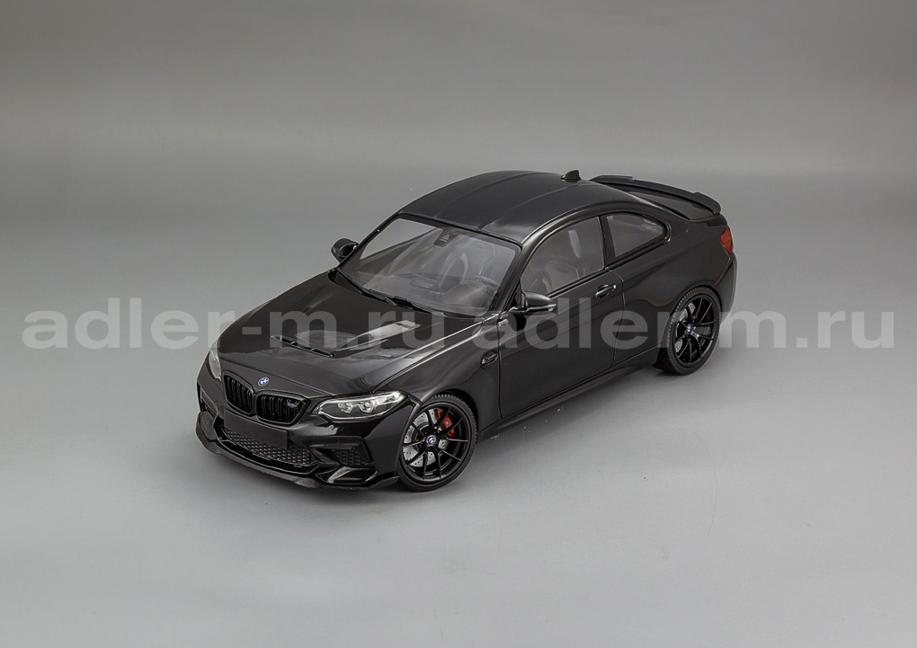 MINICHAMPS 1:18 BMW M2 CS - 2020 (black with black wheels) 155021026