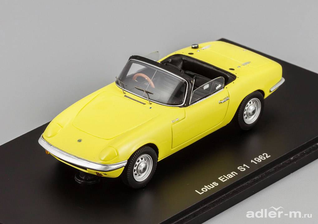 SPARK 1:43 Lotus Elan S1 1961 (yellow) S1237