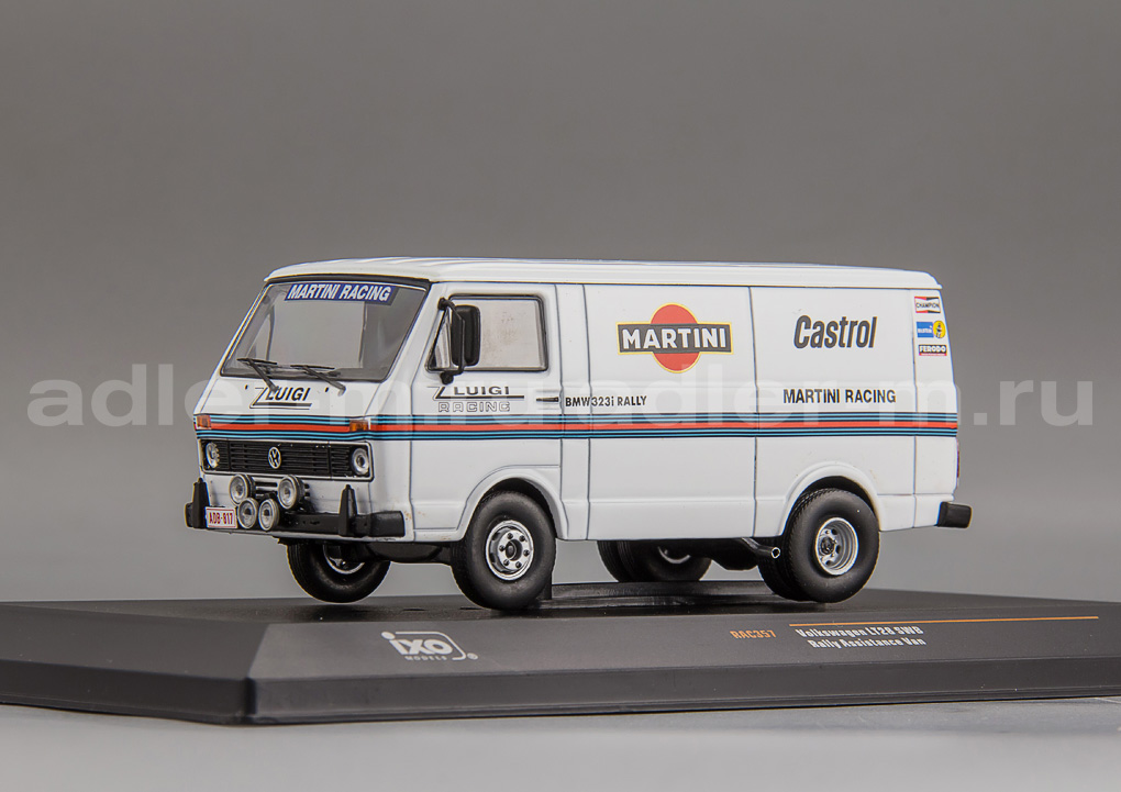 IXO 1:43 Volkswagen LT28 SWB техничка "Martini Racing" 1980 RAC357