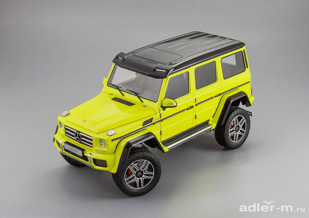 AUTOART 1:18 Mercedes-Benz G500 4X4² 2016 (yellow) 76319