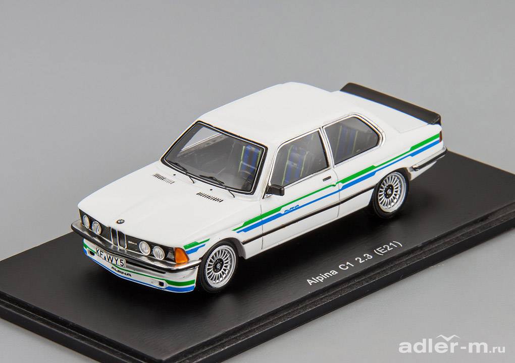 SPARK 1:43 BMW Alpina C1 2.3 (E21) 1975 (white) S2801