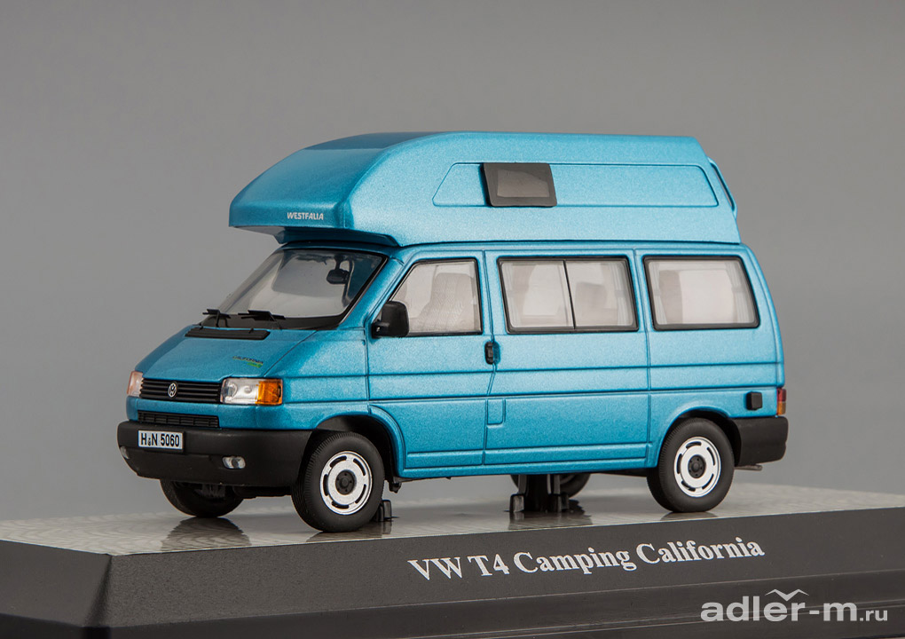 PREMIUM CLASSIXXS 1:43 Volkswagen T4 California (high roof) (blue) PrCl13278