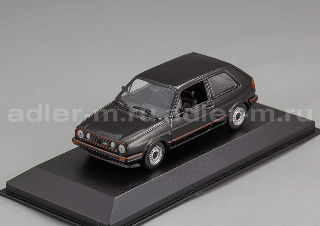 MINICHAMPS (MAXICHAMPS) 1:43 Volkswagen Golf GTI - 1985 (black) 940054125