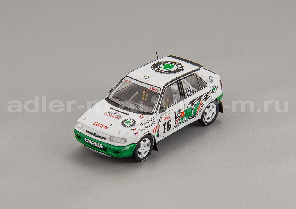 IXO 1:43 Skoda Felicia Kit Car #16 Rallye Tour de Corse, E.Triner/P.Stanc, 1995 RAC371A