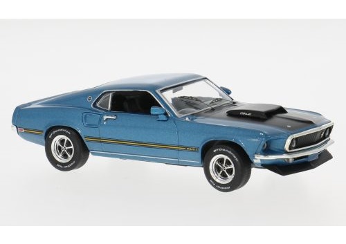 IXO 1:43 Ford Mustang Mach 1 (1969) (blue) CLC623
