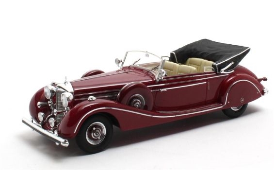MATRIX 1:43 Mercedes-Benz 770K W150 Cabriolet B - 1939 (maroon) MX41302-231