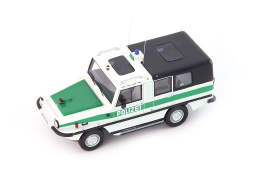 AUTOCULT 1:43 RMA Amphi Ranger 2800 SR "Polizei" (Germany 1985) ATC12021-1