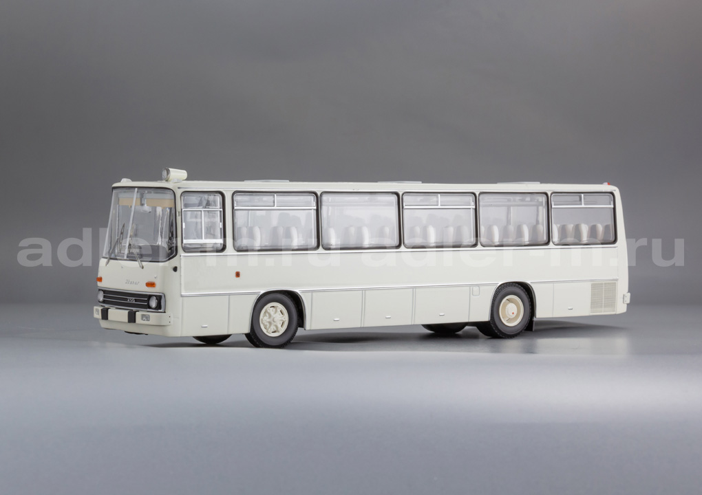 DEMPRICE 1:43 Советский автобус 255.70 Антик (Белый) 04021Б