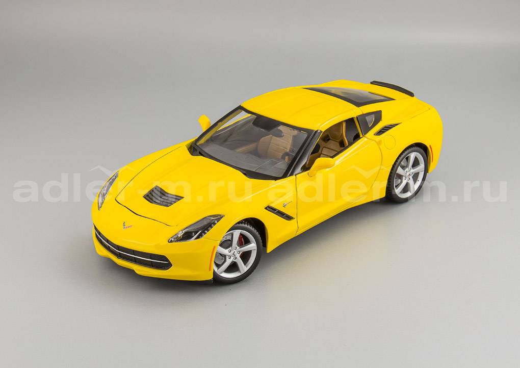 MAISTO 1:18 Chevrolet Corvette Stingray С7 (yellow) M-31182Y