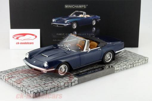 MINICHAMPS 1:18 Maserati Mistral Spyder 1964 (blue) 107123431