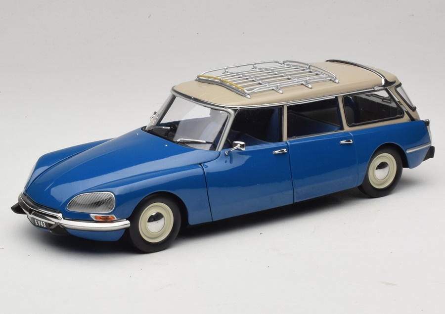 NOREV 1:18 Citroen ID21 Break - 1970 (Danube Blue - Ivory) 181772