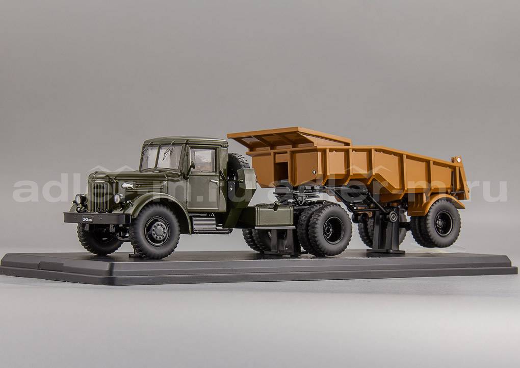 START SCALE MODELS (SSM) 1:43 МАЗ 200В с полуприцепом МАЗ-5232В SSM7019