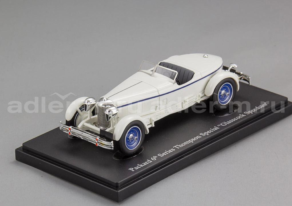 AUTOCULT 1:43 Packard 6th series Thomspson Special (USA 1929) (white) ATC02032