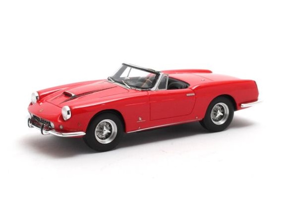 MATRIX 1:43 Ferrari 400 Superamerica Pininfarina Cabriolet #1885SA - 1960 (red) MX40604-043