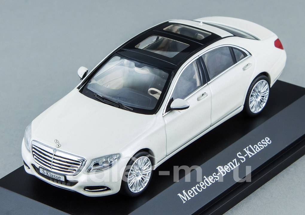 SCHUCO 1:43 Mercedes-Benz S-Class 2013 (white metallic) B66960155