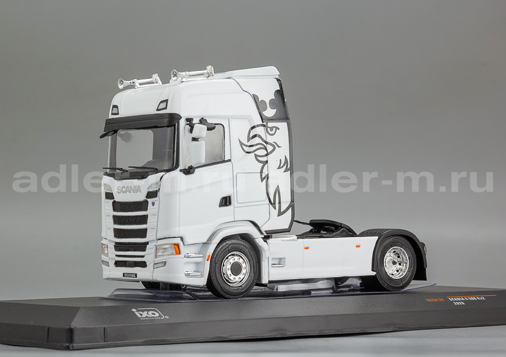 IXO 1:43 Scania S-Series (white/decor) TR234