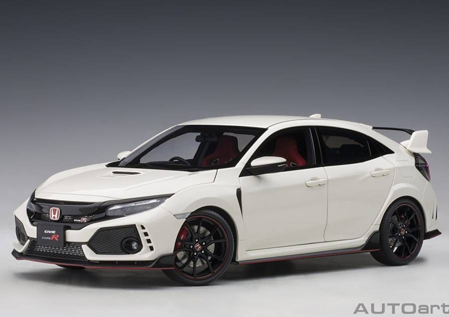 AUTOART 1:18 Honda Civic Type R (FK8) - 2017 (championship white) 73266