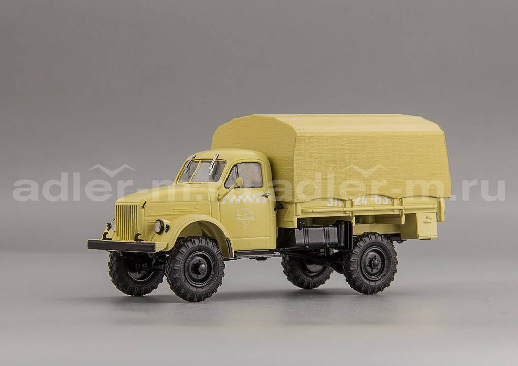АВТОИСТОРИЯ 1:43 Горьковский автомобиль 63 бортовой (с тентом) 102644