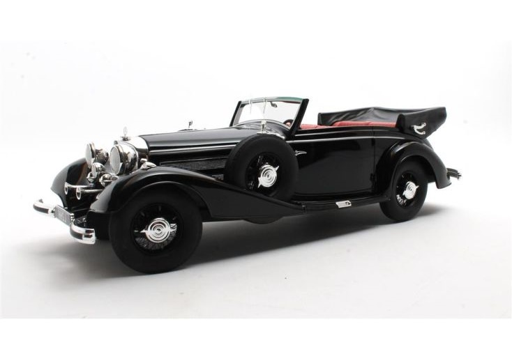 CULT SCALE MODELS 1:18 Mercedes 540K Cabriolet B - 1936 (black) CML184-1