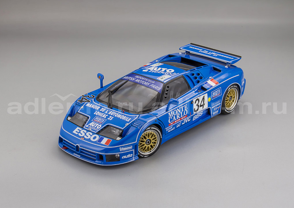 AUTOART 1:18 Bugatti EB110 LM Le Mans 24h 1994 # 34 89417