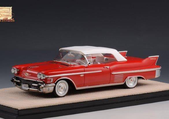 GLM (STAMP MODELS) 1:43 Cadillac Series 62 Convertible (закрытый) - 1958 (red) STM58304