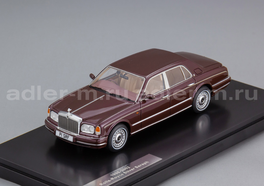 MATRIX 1:43 Rolls-Royce Silver Seraph - 1998 (sunset red met) MX41705-172