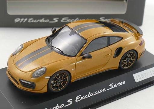 SPARK 1:43 Porsche 911 Turbo S Exclusive Series (gold) WAP0209070H