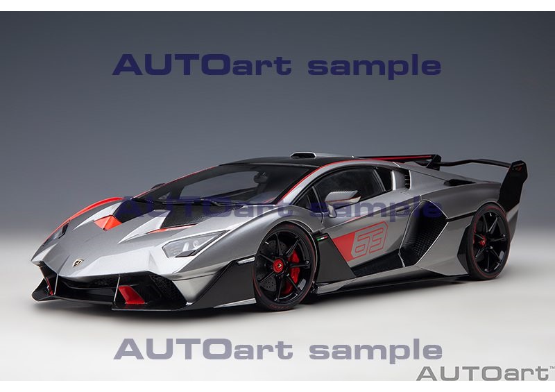 AUTOART 1:18 Lamborghini SC18 Alston (Grigio Daytona) 79216