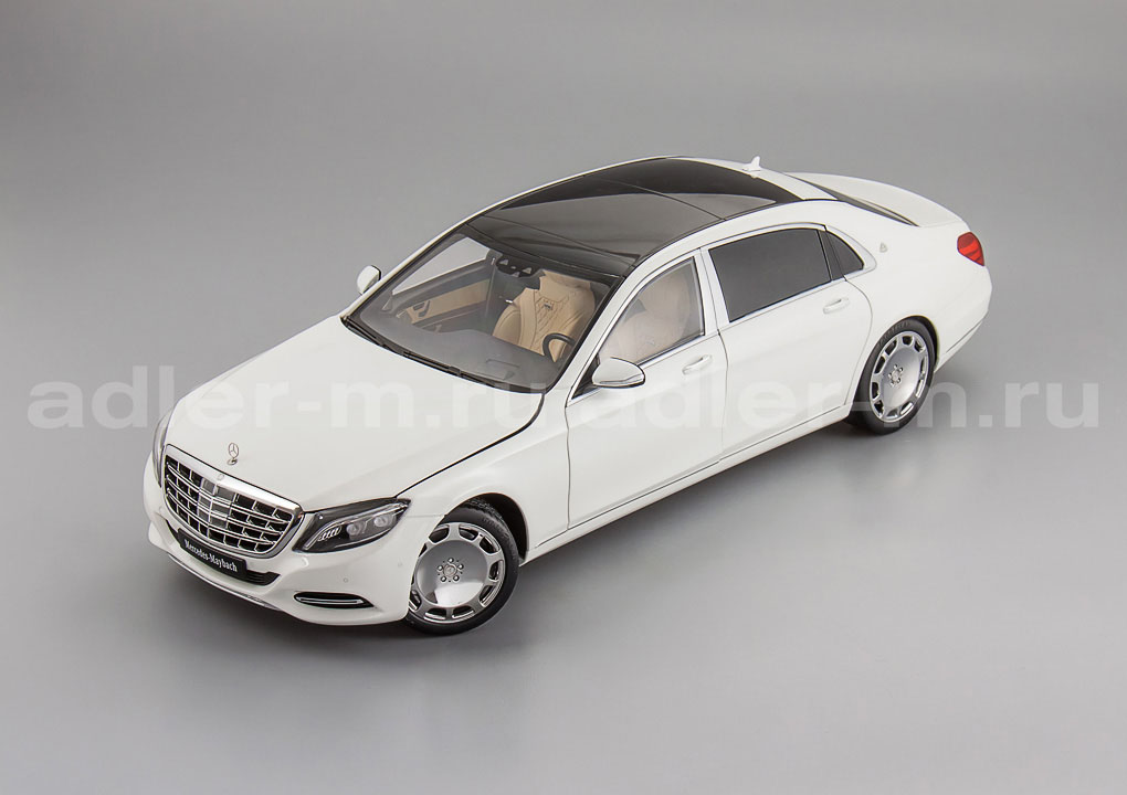 AUTOART 1:18 Mercedes-Maybach S-Class S600 (SWB) 2015 (white) 76291