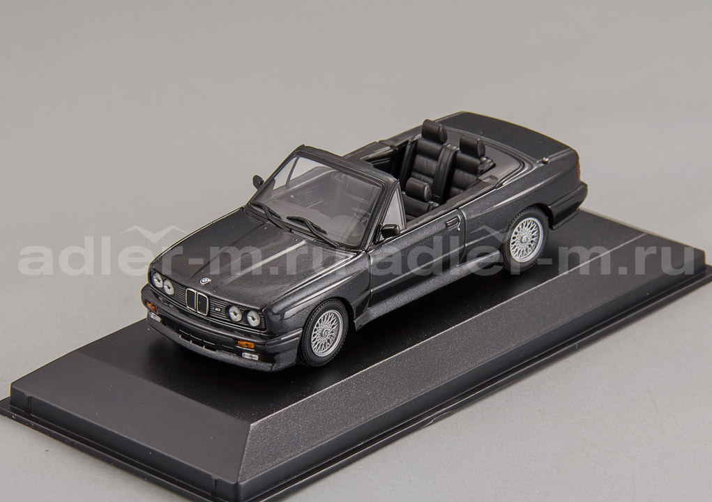 MINICHAMPS (MAXICHAMPS) 1:43 BMW M3 (E30) (black met) 940020334