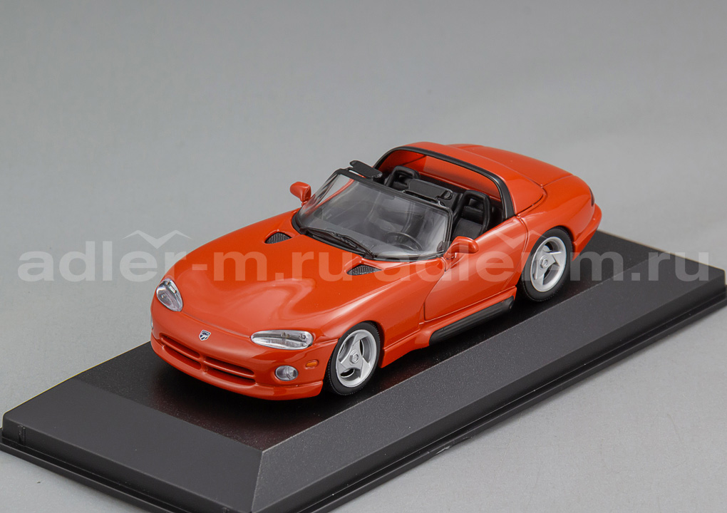 MINICHAMPS (MAXICHAMPS) 1:43 Dodge Viper Roadster – 1993 (red) 940144030