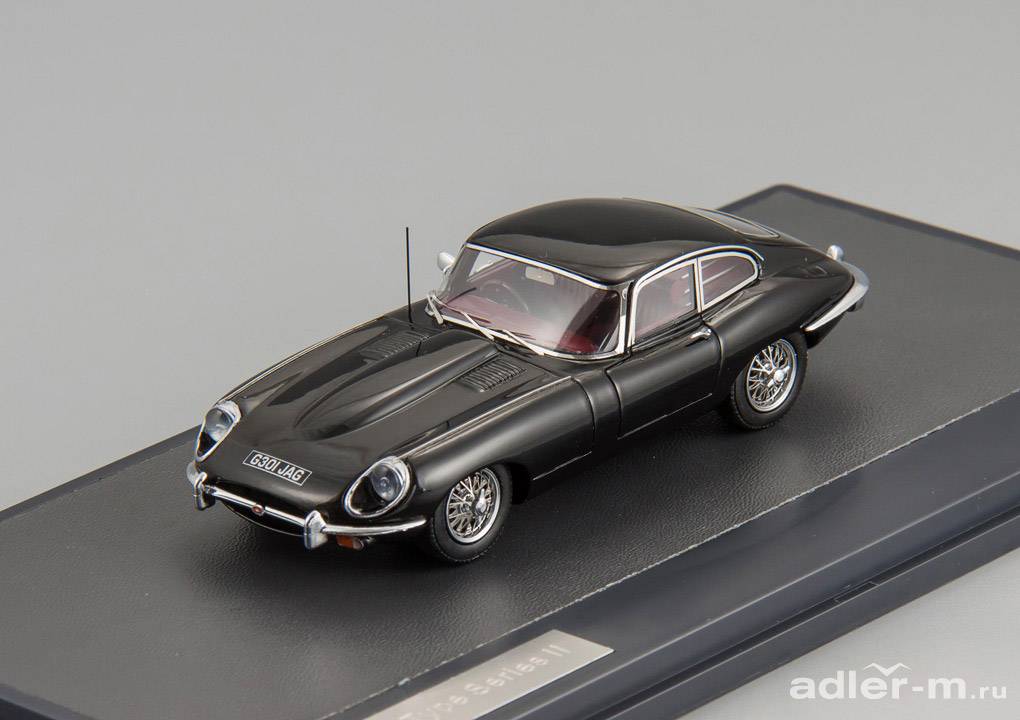 MATRIX 1:43 Jaguar E-Type SII Coupe 1970 (black) MX11001-052