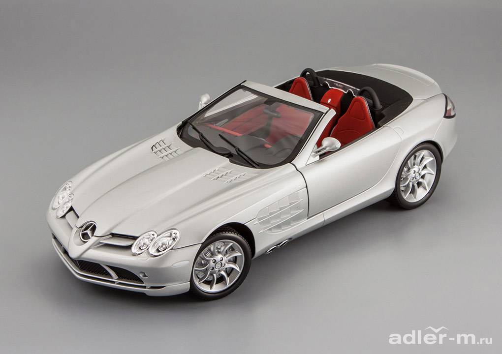MINICHAMPS 1:18 Mercedes-Benz SLR McLaren Roadster 2007 (grey) 100037131